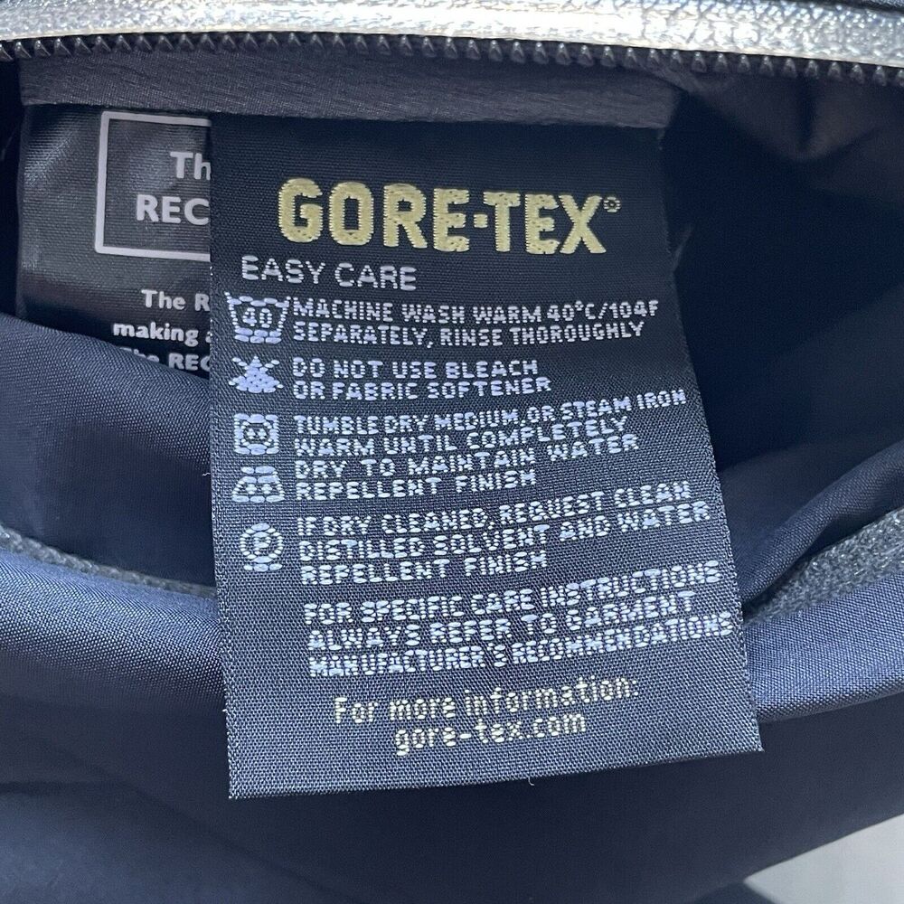 Arc'teryx Mens Sz 2XL GoreTex Pants Snow Ski Pants Black Lightweight Nylon Shell - Picture 15 of 16